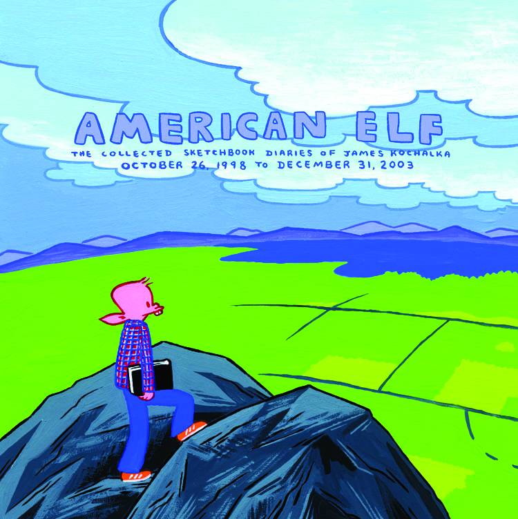 IDW-PRH Graphic Novel American Elf Vol 01 Sketchbook Diaries Of James Kochalka 9781891830495 MAY042960