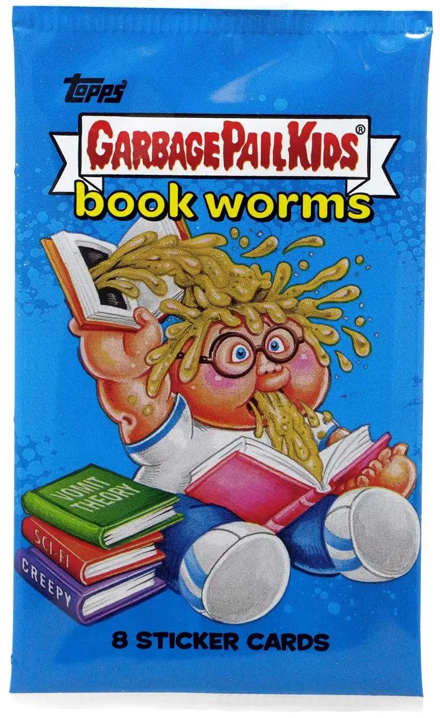 Topps Trading Card Games Topps: Garbage Pail Kids Book Worms - Sticker Card Booster Pack 887521105403 OCT218637