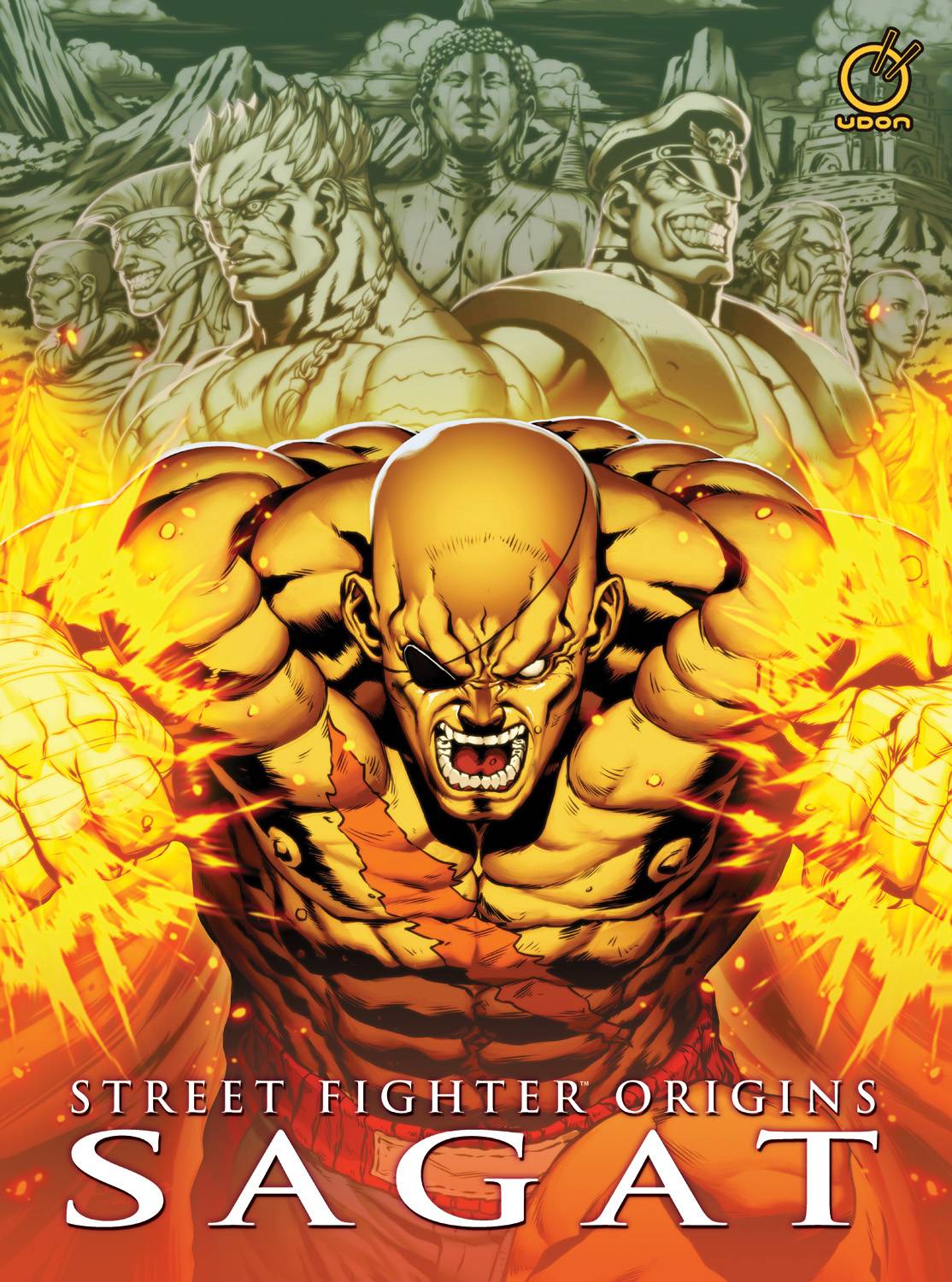 UDON ENTERTAINMENT INC Graphic Novel Street Fighter Origins Sagat HC 9781772942514 FEB231972