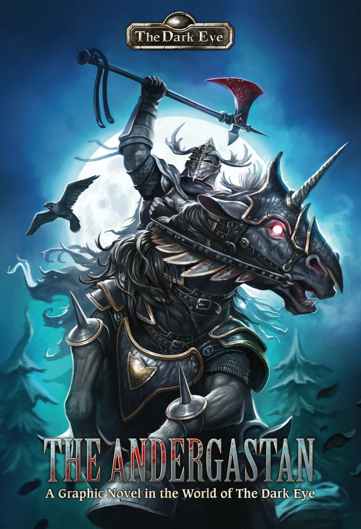 Ulisses Spiele Graphic Novel Dark Eye: Andergastan - Graphic Novel in the World of Dark Eye HC 9783957526755