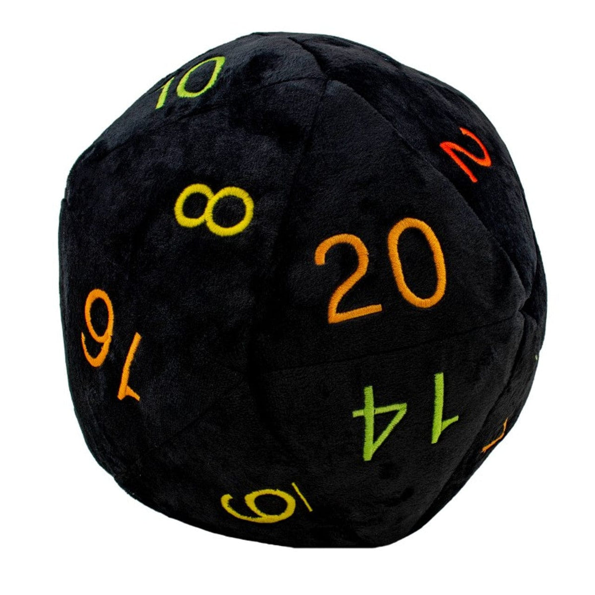 Ultra Pro Dice > Other Dice Ultra-Pro: Jumbo D20 Novelty Dice Plush, Rainbow 074427161392 UPI 16139