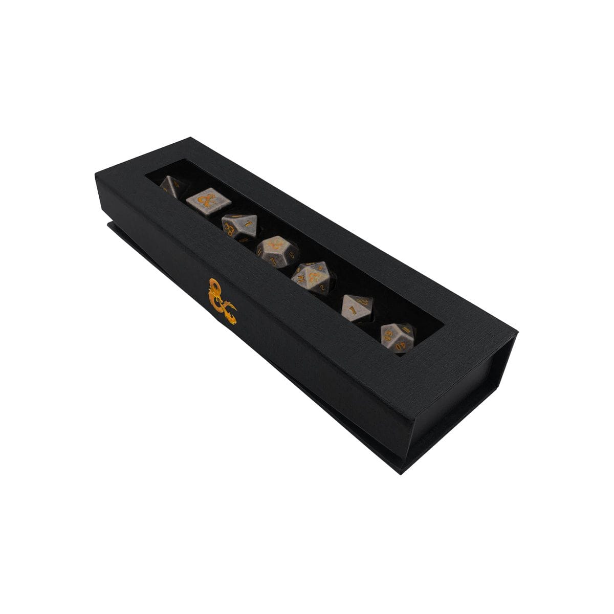 Ultra Pro Dice > Ultra-Pro Ultra-Pro: D&D Heavy Metal 7-Die Set - Realmspace 074427194086 UPI 19408