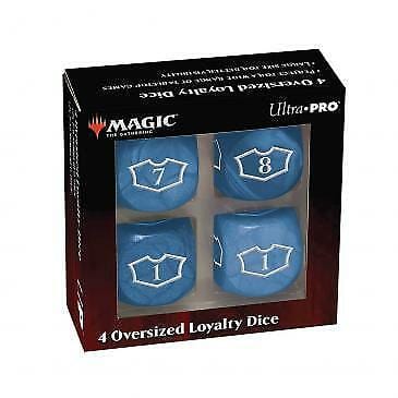 Ultra Pro Dice > Ultra-Pro Ultra-Pro: Plastic 22mm 2d6 Set - MTG Loyalty, Deluxe Island 074427186050 UPI 18605