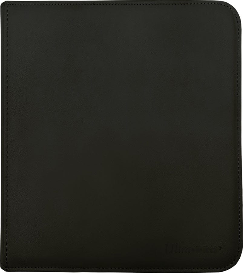 Ultra-Pro: 12-Pocket Zippered Pro-Binder - Vivid Black - Third Eye