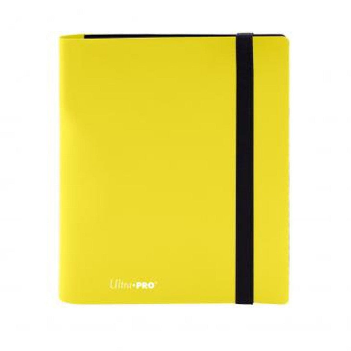 Ultra Pro Game Supplies > Card Binders Ultra-Pro: Eclipse 4-Pocket Pro-Binder - Lemon Yellow 074427153830 UPI 15383