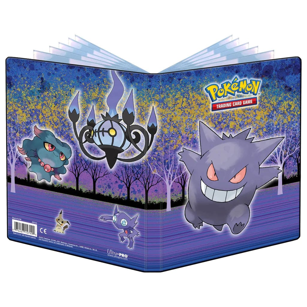 Ultra Pro Game Supplies > Card Binders Ultra-Pro: Pokemon 4-Pocket Portfolio - Gallery Series Haunted Hollow 074427157999 UPI 15799