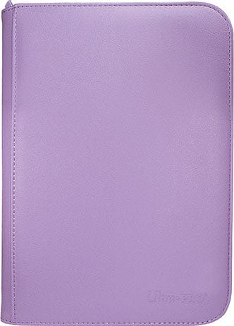 Ultra Pro Game Supplies > Card Binders Ultra-Pro: Vivid 4-Pocket Pro-Binder - Purple 074427158941 UPI 15894