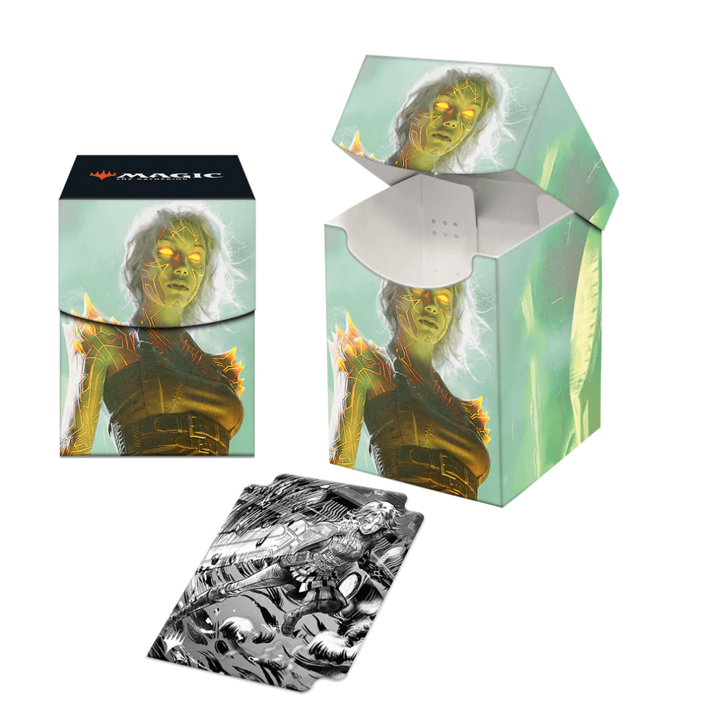 Ultra Pro Game Supplies > Card Boxes Magic the Gathering CCG: Phyrexia - All Will Be One 100+ Deck Box Nahiri, the Unforgiving 074427196806 UPI 19680