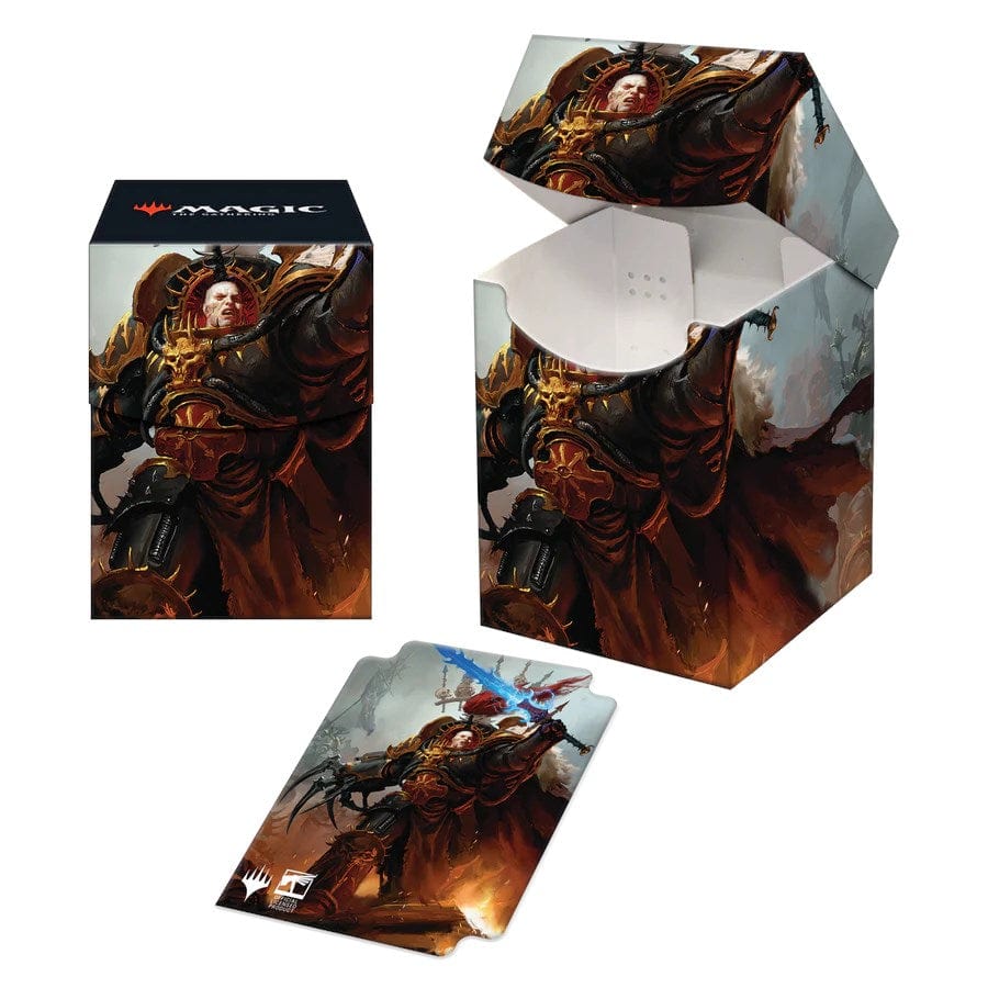 Ultra Pro Game Supplies > Card Boxes Magic the Gathering CCG: Warhammer 40k Commander Deck 100+ Deck Box V2 074427194413 UPI 19441
