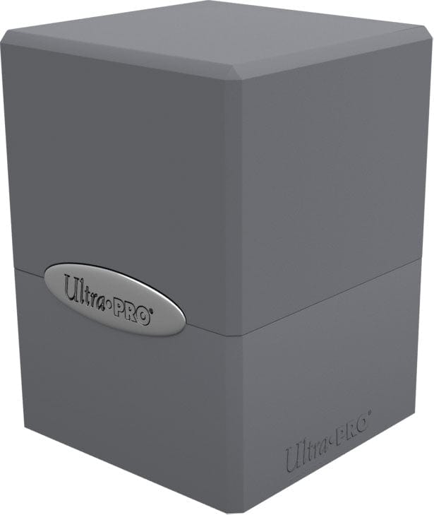 Ultra Pro Game Supplies > Card Boxes Satin Cube: Smoke Grey 074427155957 15595