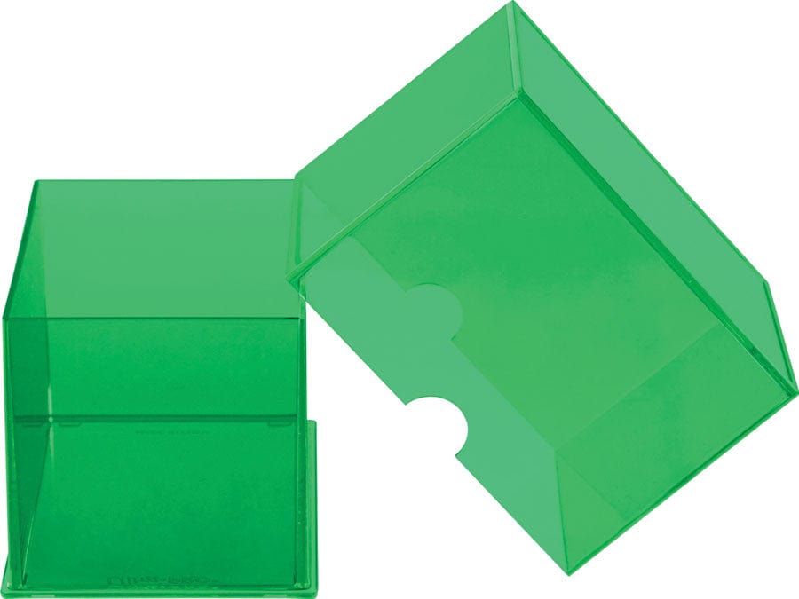 Ultra Pro Game Supplies > Card Boxes Ultra-Pro: Eclipse 2-Piece Deck Box - Lime Green 074427158347 UPI 15834
