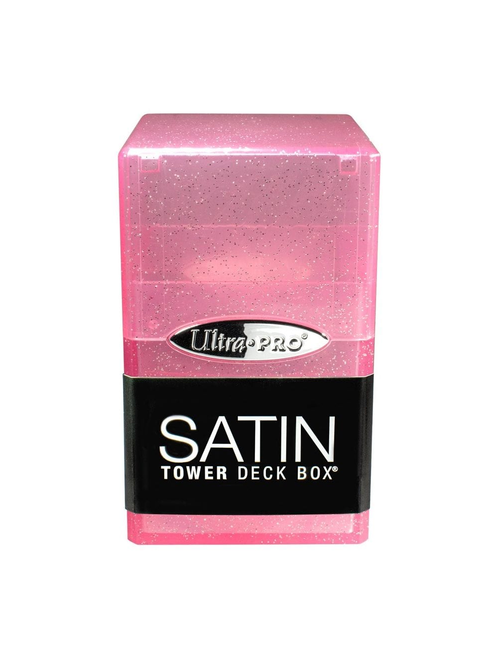 Ultra Pro Game Supplies > Card Boxes Ultra-Pro: Satin Tower - Glitter Pink 074427158903 UPI 15890