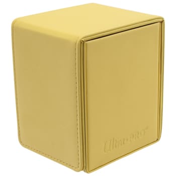 Ultra Pro Game Supplies > Card Boxes Vivid Alcove Edge: Yellow 074427159184 UPI 15918