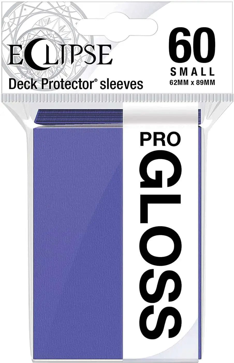 Ultra Pro Game Supplies > Card Sleeves Ultra-Pro: Eclipse Gloss Small Sleeves - Royal Purple 074427156343 UPI 15634