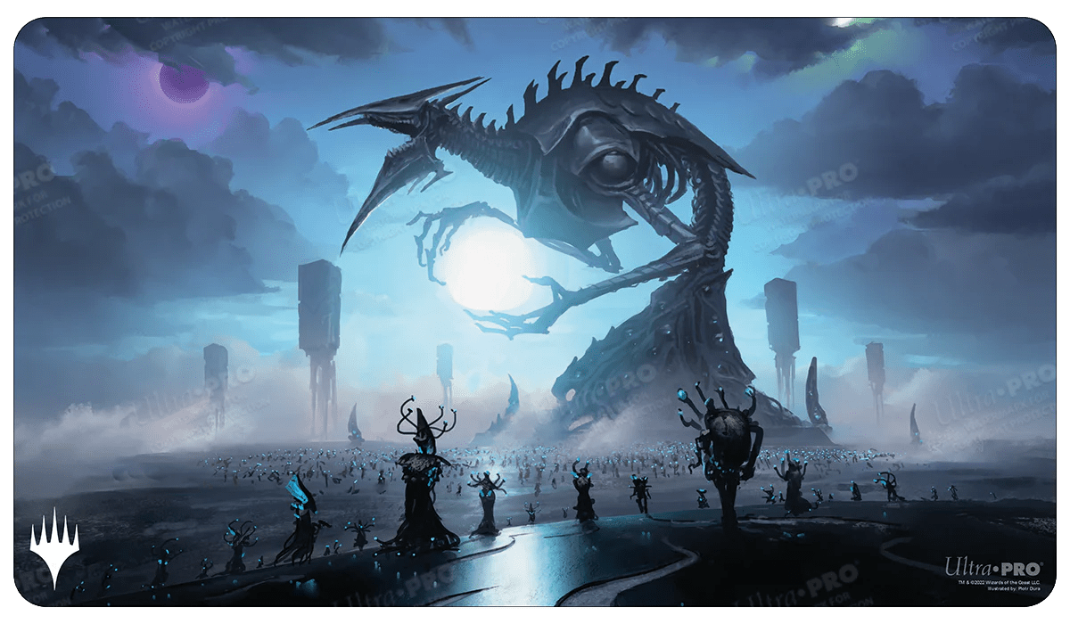 Ultra Pro Game Supplies > Playmats Magic the Gathering CCG: Phyrexia - All Will Be One Playmat Blue 074427196608 UPI 19660