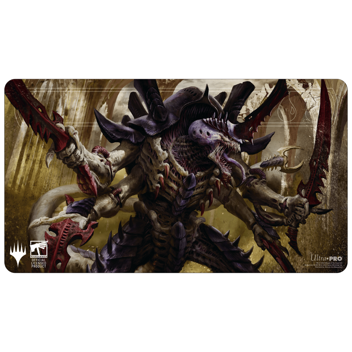 Ultra Pro Game Supplies > Playmats Magic the Gathering CCG: Warhammer 40k Commander Deck Playmat V4 074427194390 UPI 19439