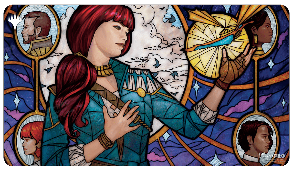 Ultra Pro Game Supplies > Playmats Ultra-Pro: MTG Playmat - Dominaria United E 074427194703 UPI 19470