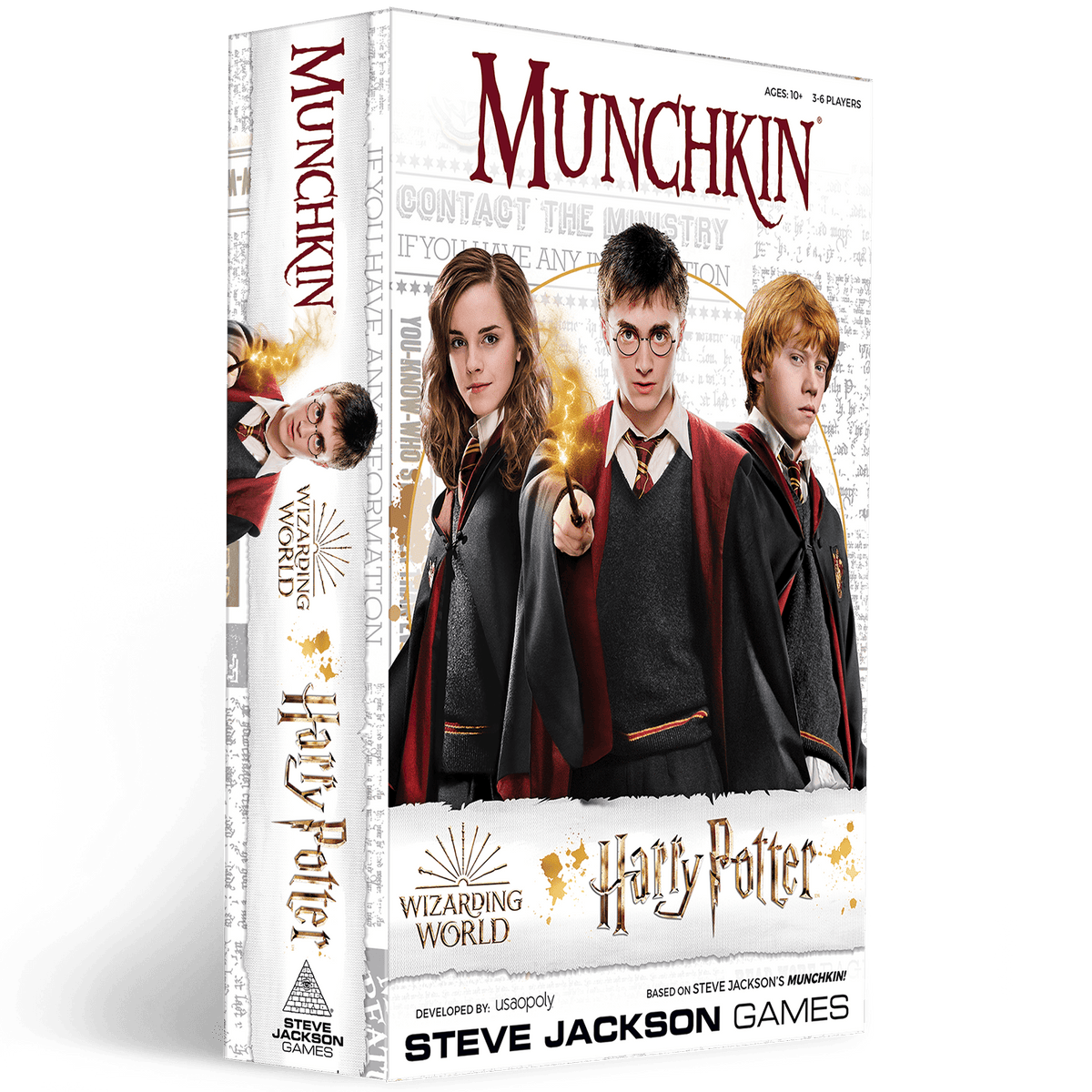 USAopoly Board Games > Small Box Games Munchkin: Harry Potter 700304154798 USO MU010430