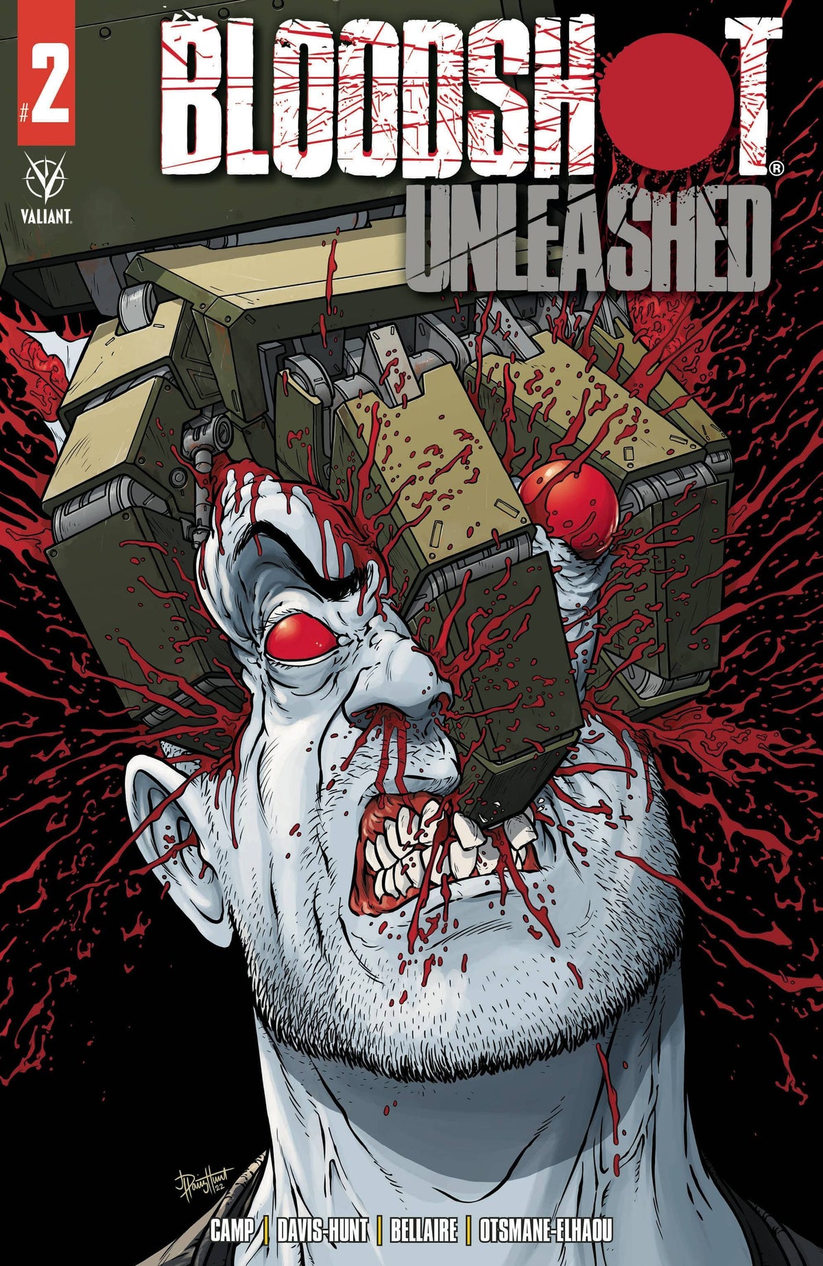 Valiant Entertainment Comic Books BLOODSHOT UNLEASHED #2 CVR A DAVIS-HUNT (MR) 85899200384000211 AUG221943