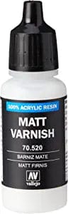Vallejo Hobby Supplies > Paints Vallejo: Auxiliary Products - Matte Varnish 8429551705202 VAL 70520
