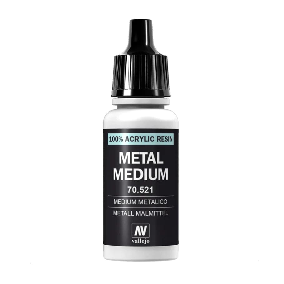 Vallejo Hobby Supplies > Paints Vallejo: Auxiliary Products - Metal Medium 8429551705219 VAL 70521