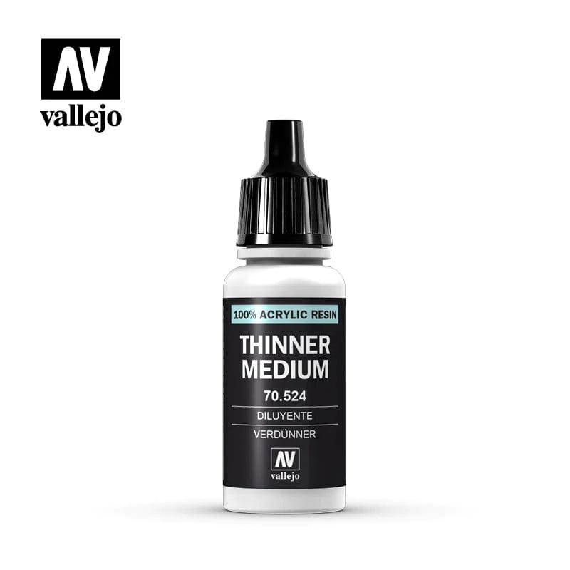 Vallejo Hobby Supplies > Paints Vallejo: Auxiliary Products - Thinner 8429551705240 VAL 70524