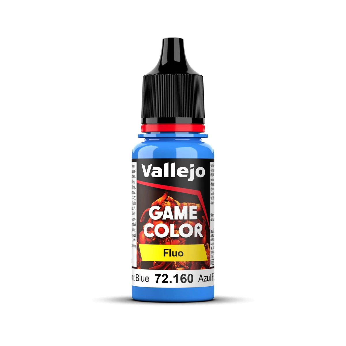 Vallejo Hobby Supplies > Paints Vallejo: Game Color - Fluorescent Blue 8429551721608 VAL 72160
