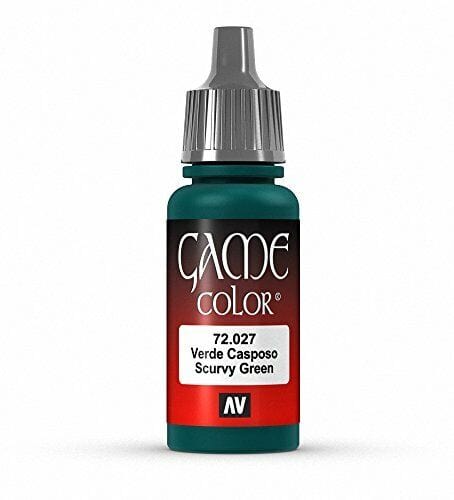Vallejo Hobby Supplies > Paints Vallejo: Game Color - Scurvy Green 8429551720274 VAL 72027