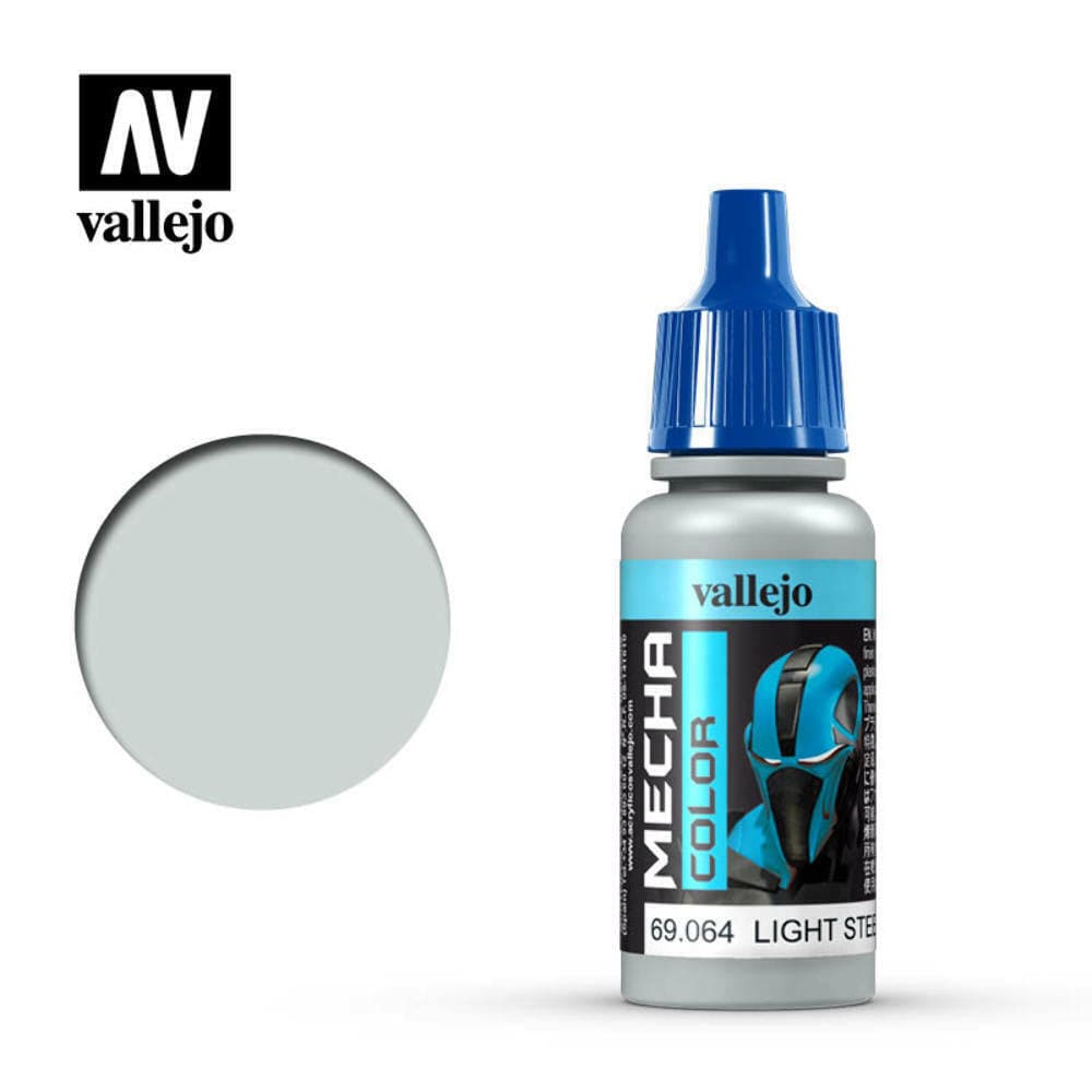 Vallejo Hobby Supplies > Paints Vallejo: Mecha Color - Light Steel 8429551690645 VAL69064
