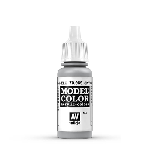 Vallejo Hobby Supplies > Paints Vallejo: Model Color - Sky Grey 8429551709897 VAL 70989