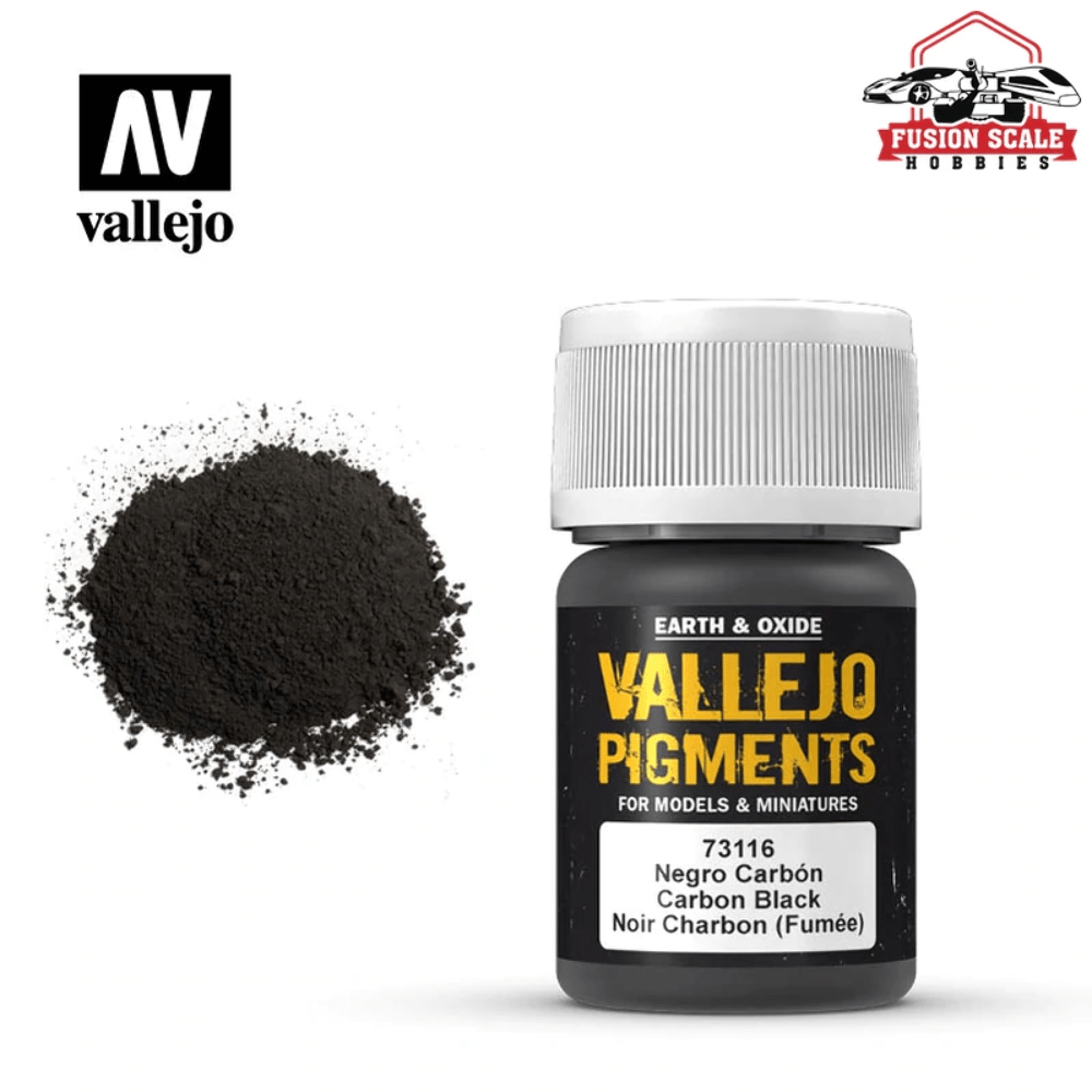 Vallejo Hobby Supplies > Paints Vallejo: Pigments - Carbon Black 8429551731164