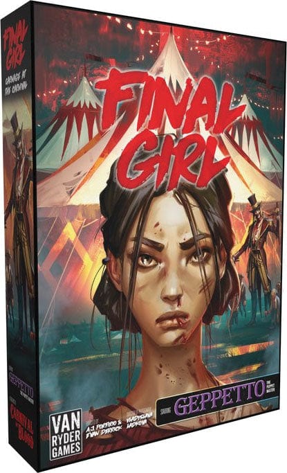 Van Ryder Games Board Games > Large Box Games > Expansions Final Girl: Carnage at the Carnival Feature Film Expansion 850024976054 VRG FG004