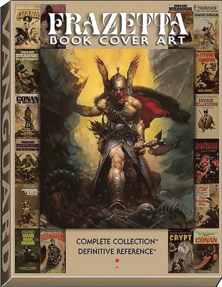 Vanguard Books FRAZETTA BOOK COVER ART HC (C: 0-1-2) 9781934331842 STL222940