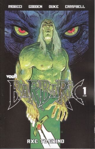 Vault Comic Books > Incentives BARBARIC AXE TO GRIND #1 CVR C 5 COPY INCV SHERMAN 85876100675100131 MAY221836