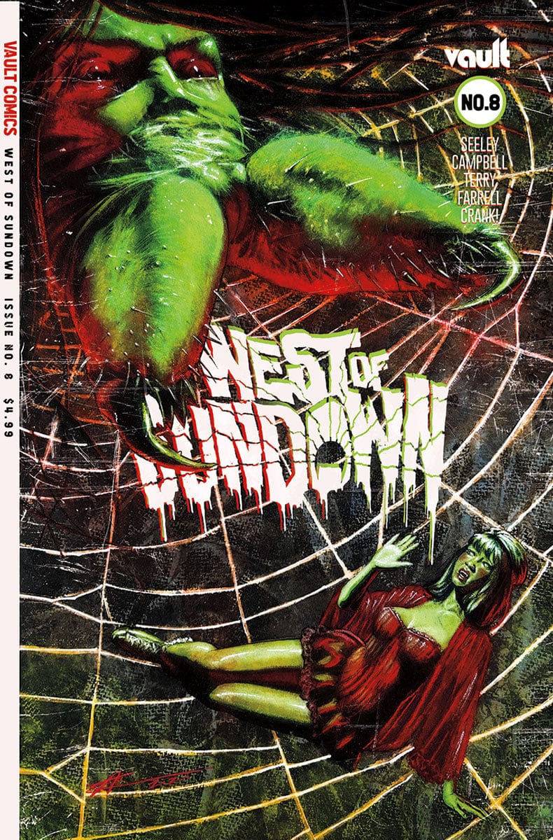 Vault Comics Comic Books WEST OF SUNDOWN #8 CVR A AARON CAMPBELL 85876100671300811 1122VL341