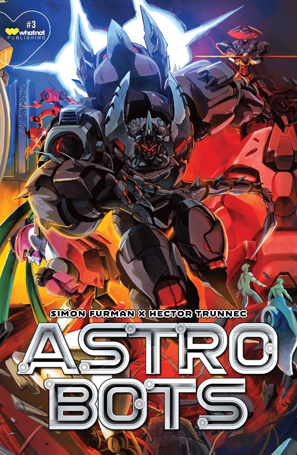 Whatnot Publishing Comic Books ASTROBOTS #3 (OF 5) CVR A KNOTT (MR) 72355236056800311 MAR232005