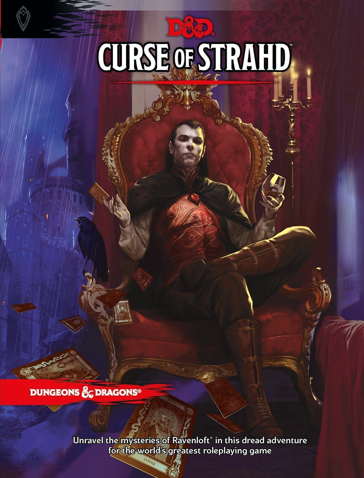 Wizards of the Coast Tabletop Games > Role-Playing Games D&D 5E: Curse of Strahd 9780786965984 WOC B65170000