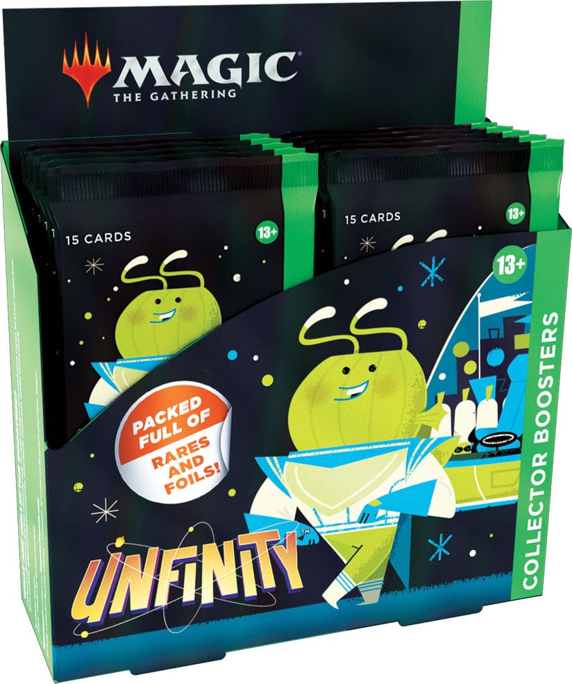 Wizards of the Coast Trading Card Games > Magic The Gathering MTG: Unfinity - Collector Booster Box 195166170749 WOC D07040000