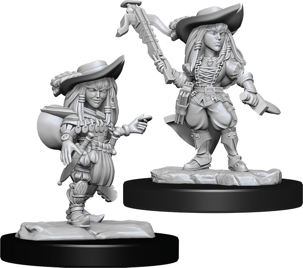 WizKids (Neca) Miniatures > WizKids Deep Cuts: Unpainted - Female Gnome Bard 634482903278 WZK 90327