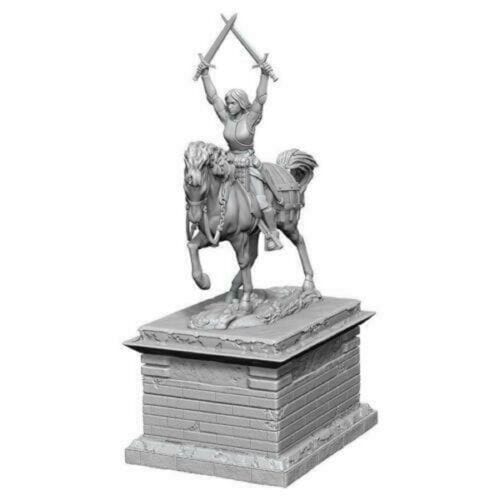 WizKids (Neca) Miniatures > WizKids Deep Cuts: Unpainted - Heroic Statue 634482902103 WZK 90210