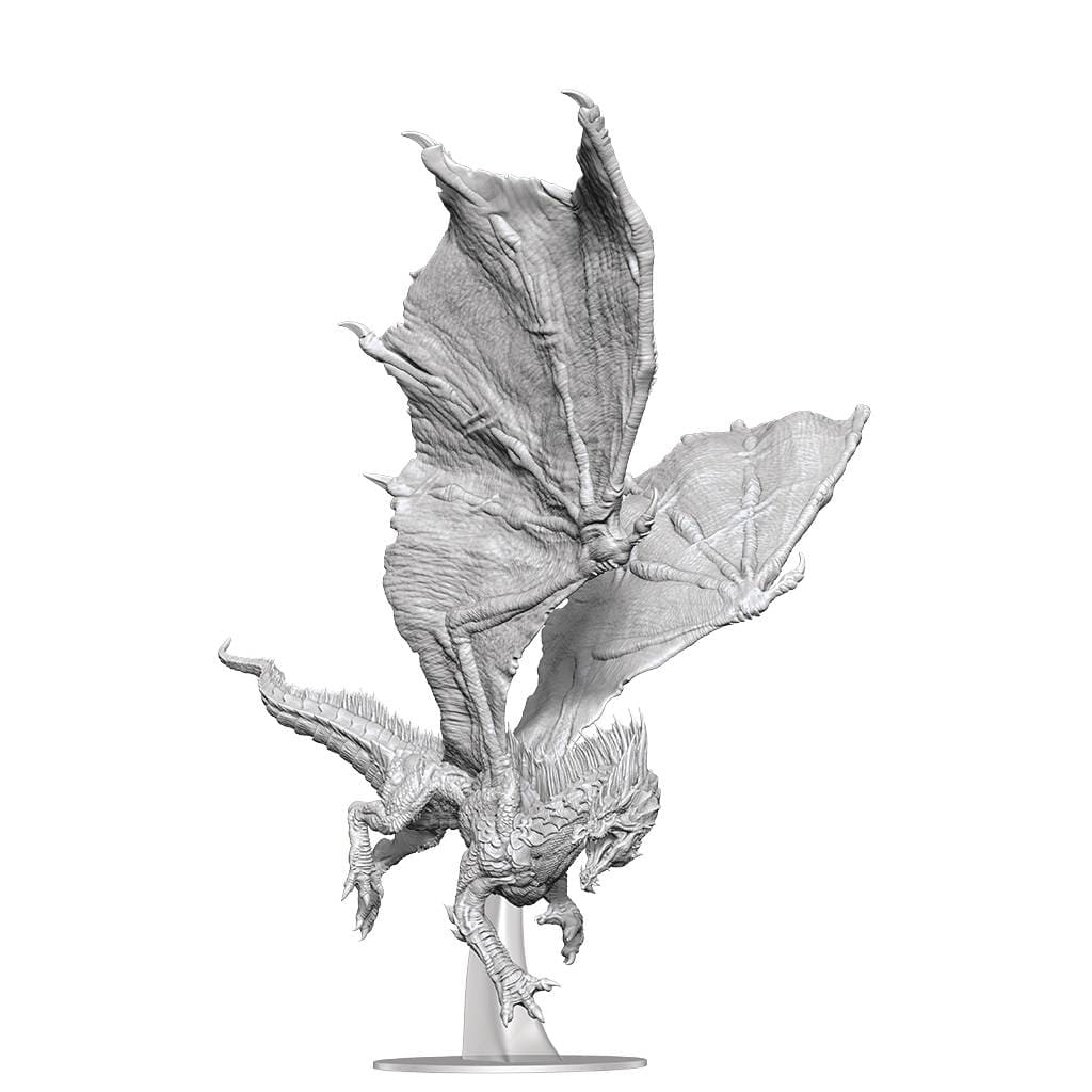 WizKids (Neca) Miniatures > WizKids Dungeons & Dragons Nolzur`s Marvelous Unpainted Miniatures: Adult Green Dragon 634482905753 WZK 90575
