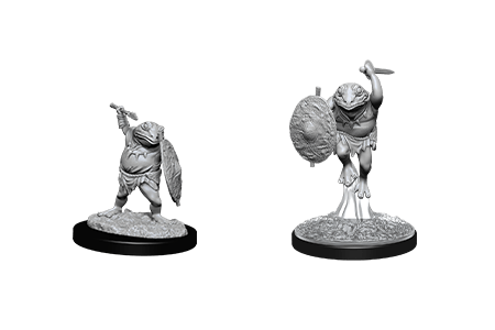 WizKids (Neca) Miniatures > WizKids Nolzur's: Unpainted - Bullywug 634482900697 WZK 90069