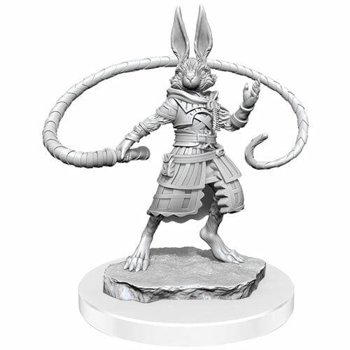WizKids (Neca) Miniatures > WizKids Nolzur's: Unpainted - Harengon Rogues 634482904879 WZK 90487