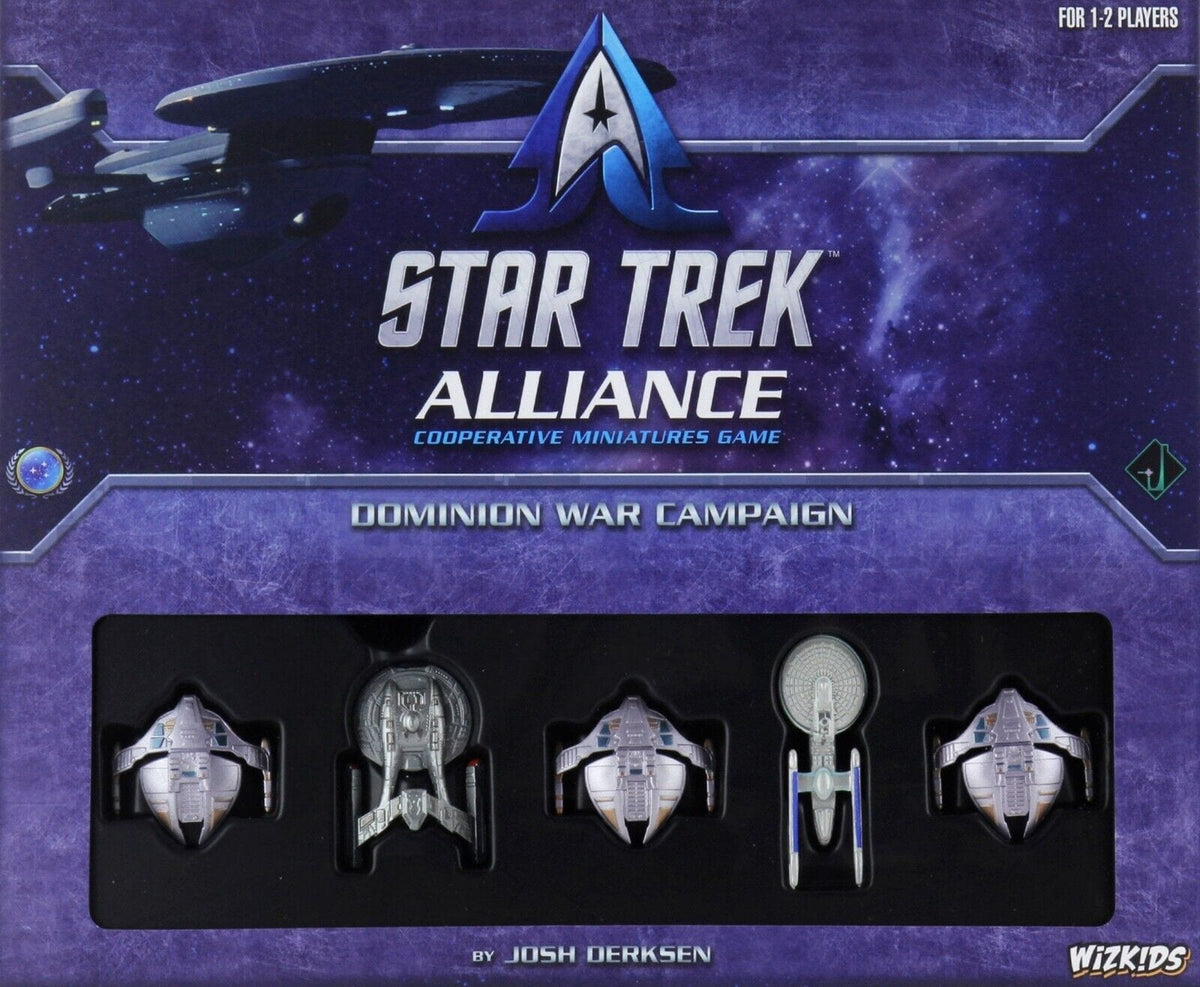 WizKids (Neca) Tabletop Games > Miniature Games Star Trek Alliance: Dominion War Campaign 634482736500 WZK 73650