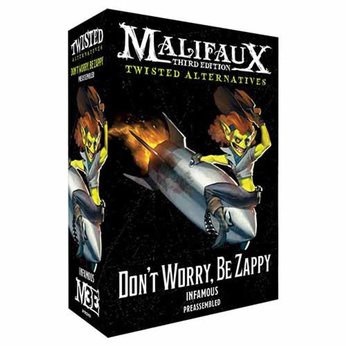 Wyrd Miniatures Tabletop Games > Miniature Games Malifaux 3E: Twisted Alternative - Don`t Worry Be Zappy 812152033689 WYR 23931