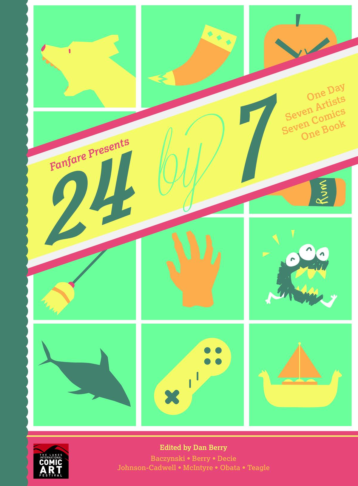 FANFARE Graphic Novel 24 By 7 HC 9780993211201 JUN151342