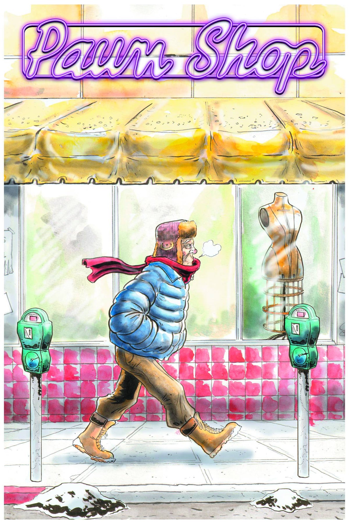 Z2 COMICS Graphic Novel Pawn Shop GN 9781940878041 AUG151856