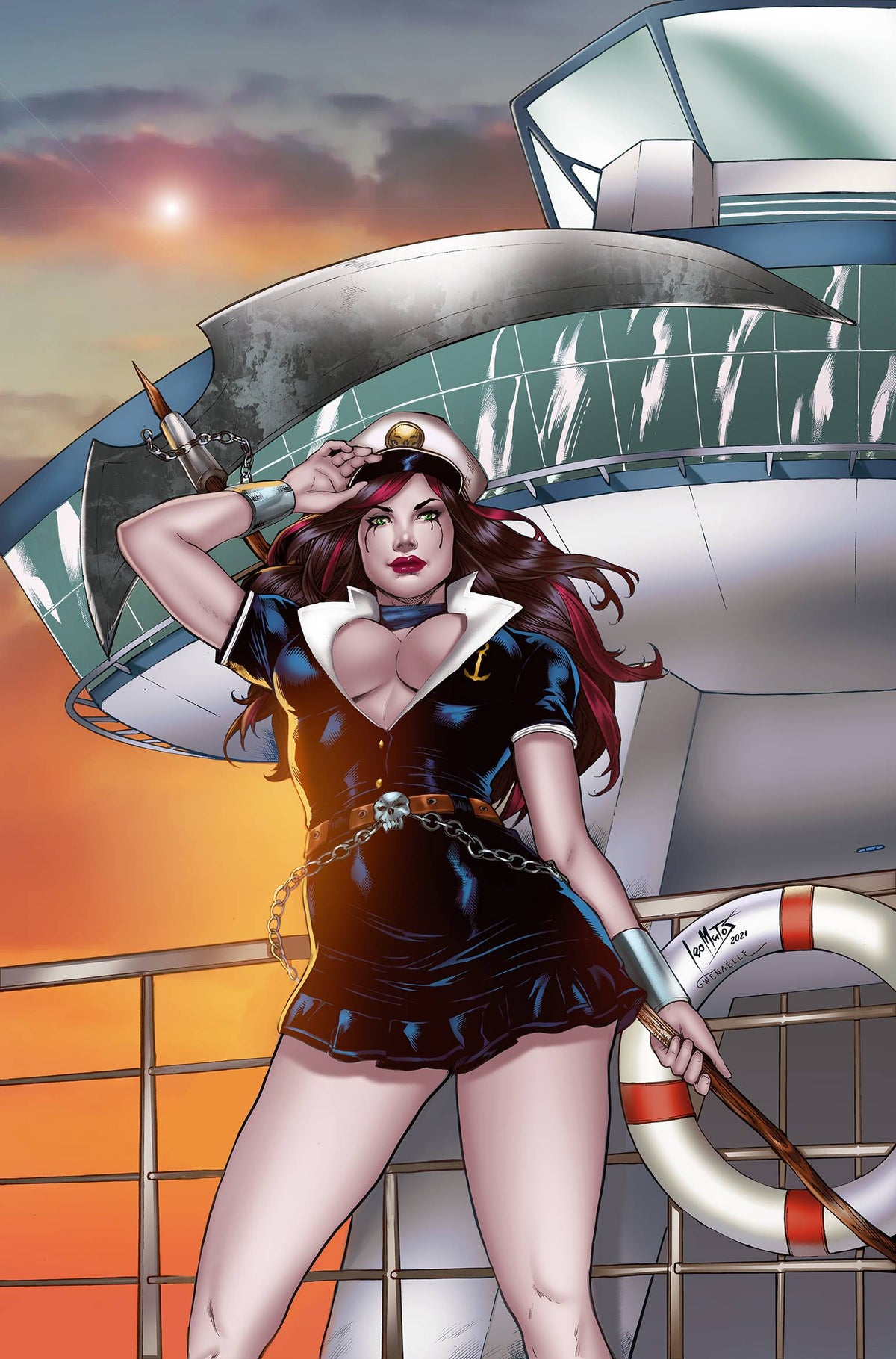 Zenescope Entertainment Inc Comic Books TALES OF TERROR QUARTERLY SEA OF SOULS ONESHOT #1 CVR C MATO 64421660452400731 JAN221756