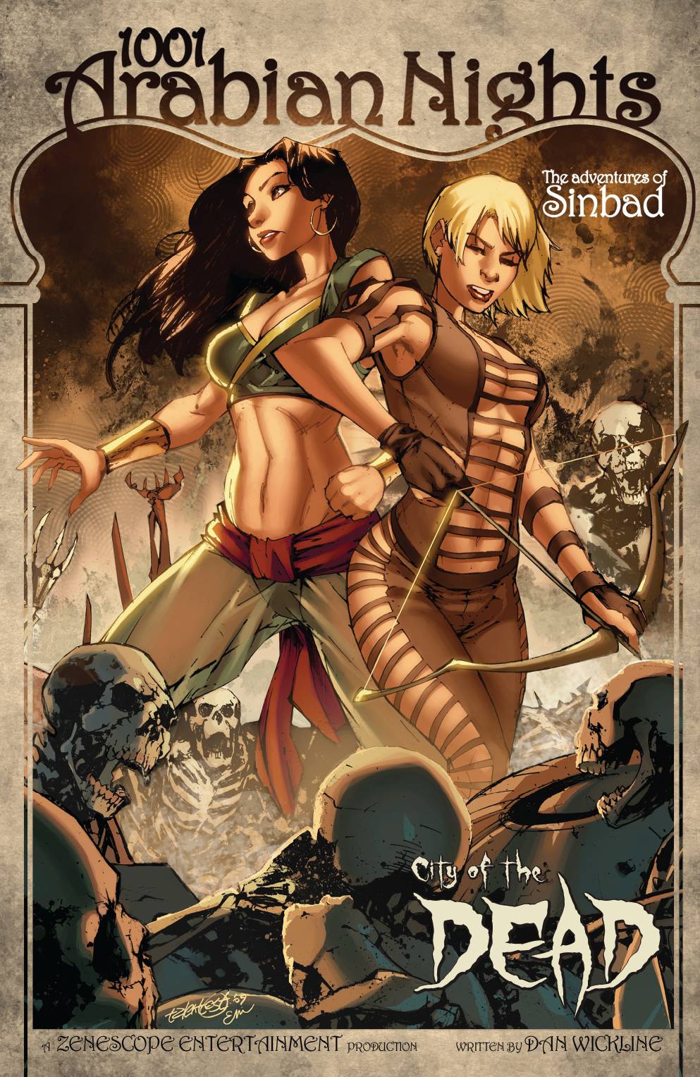 ZENESCOPE ENTERTAINMENT INC Graphic Novel 1001 Arabian Nights Adv Of Sinbad TP Vol 02 9780982750773 OCT101200