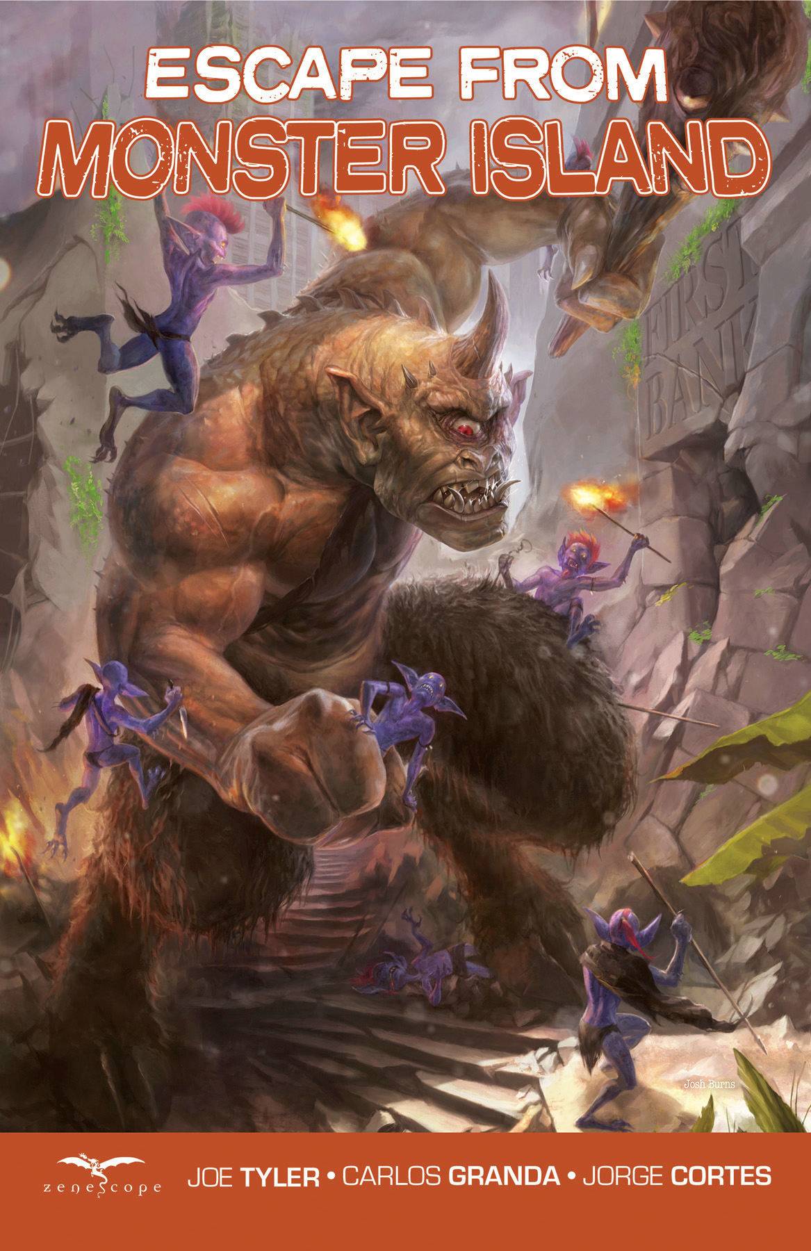 ZENESCOPE ENTERTAINMENT INC Graphic Novel Escape From Monster Island TP 9781942275374 FEB221812